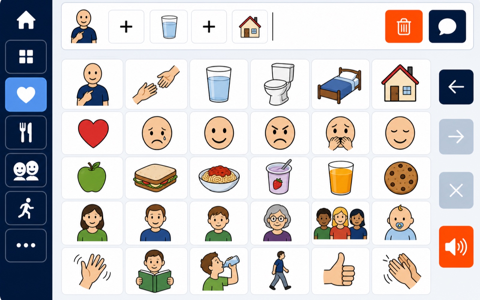 ARCHE Oise — Communication par pictogrammes
