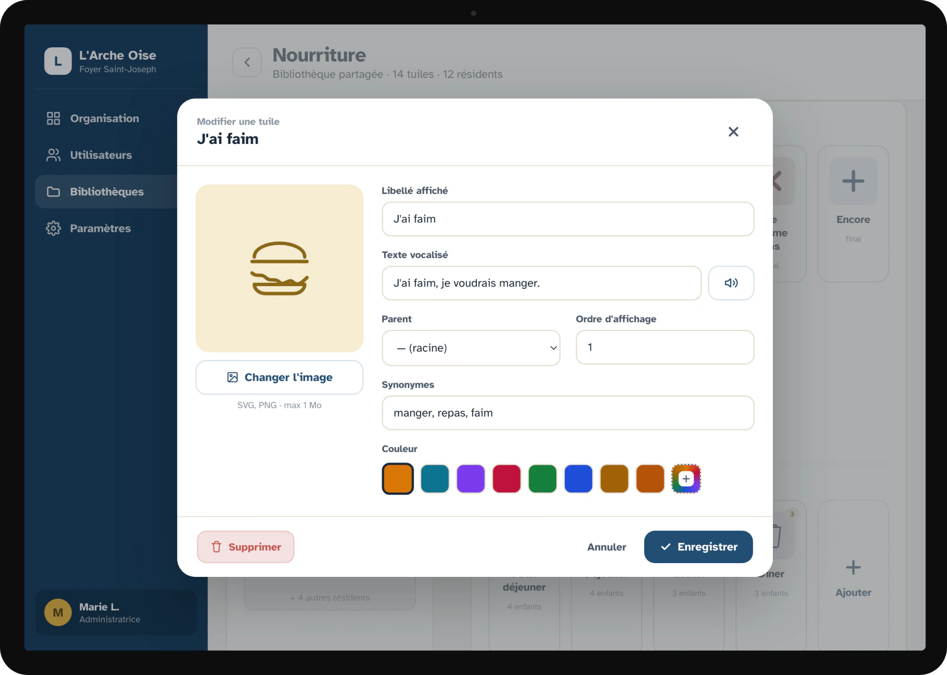 Exprime-toi — Advanced tile customisation