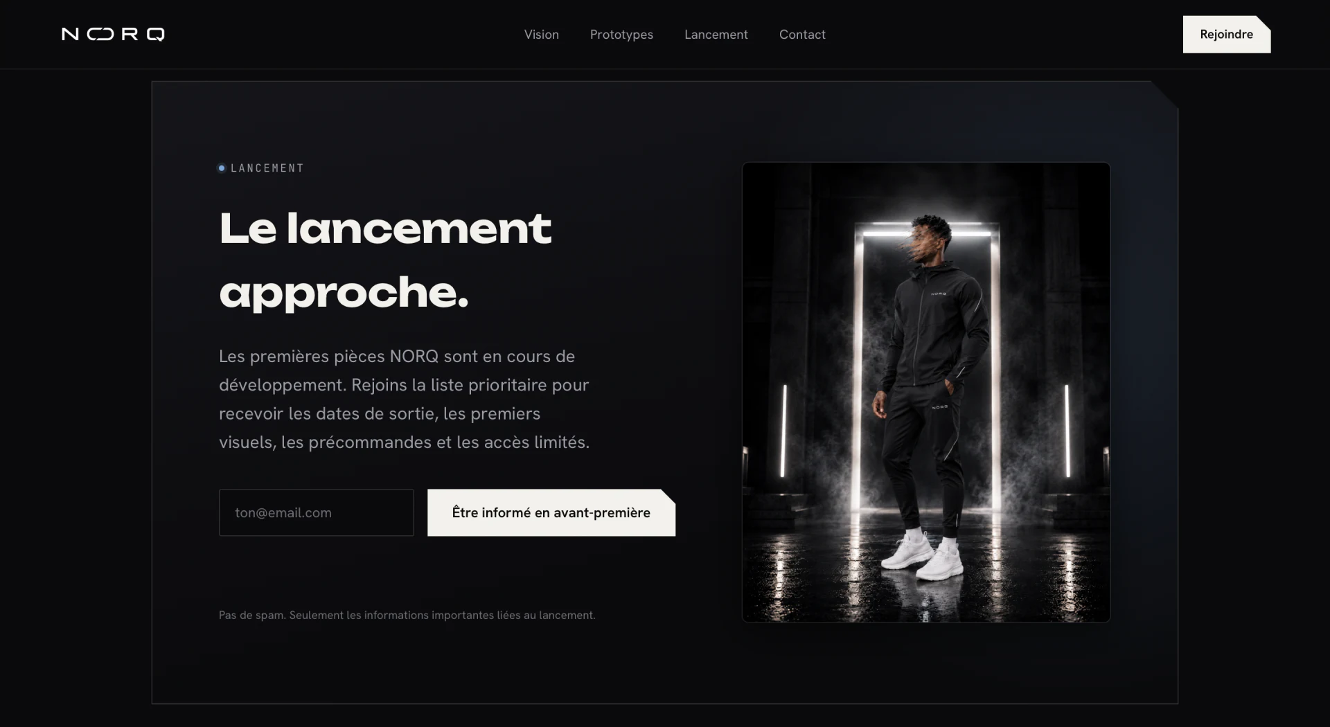 NORQ — Launch section and priority list
