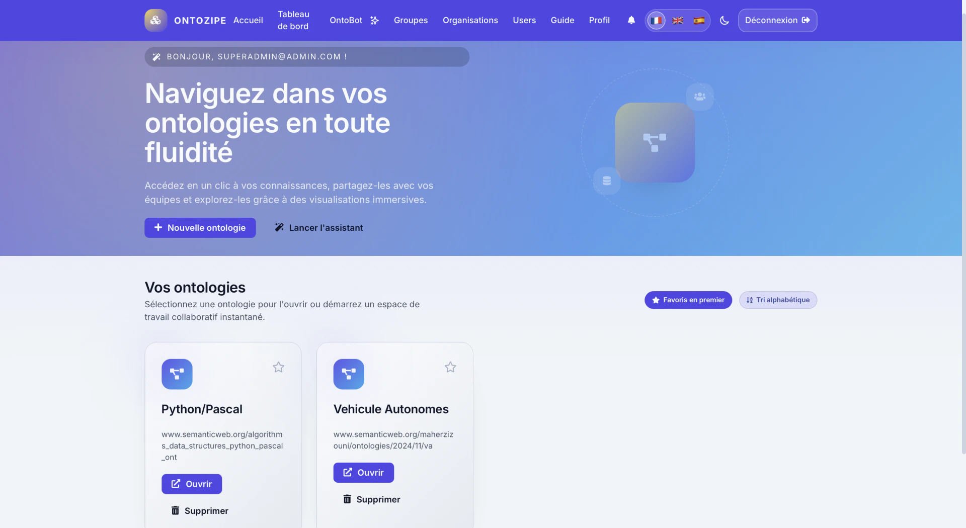 OntoZipe — Collaborative ontology management